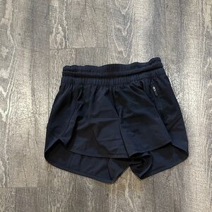 Women's Black Lululemon Running Shorts